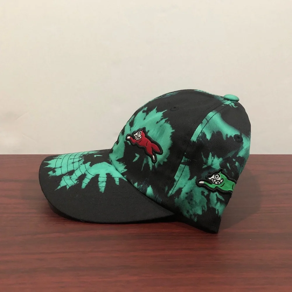 Billionaire Boys Club, Icecream Dad Hat, Black & Green - Picture 3 of 11